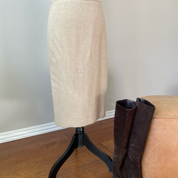 Vintage Ralph Lauren brown wool pencil skirt - Picture 2 of 6
